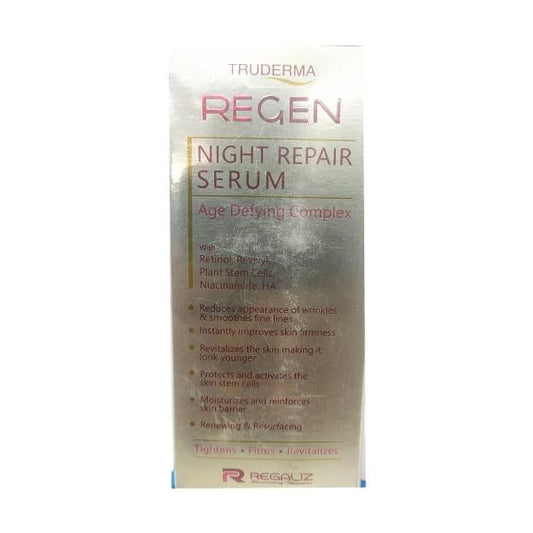 TRUDERMA REGEN NIGHT REPAIR Serum 30ml - Global Surgicals