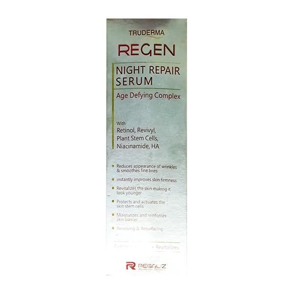 TRUDERMA REGEN NIGHT REPAIR Serum 50ml - Global Surgicals