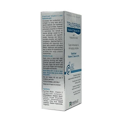 TRUDERMA STABILIZED VITAMIN C Serum 20ml - Global Surgicals