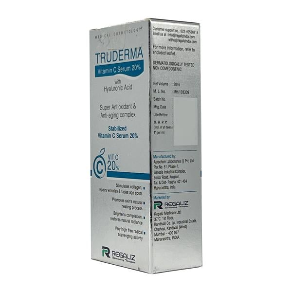 TRUDERMA STABILIZED VITAMIN C Serum 20ml - Global Surgicals