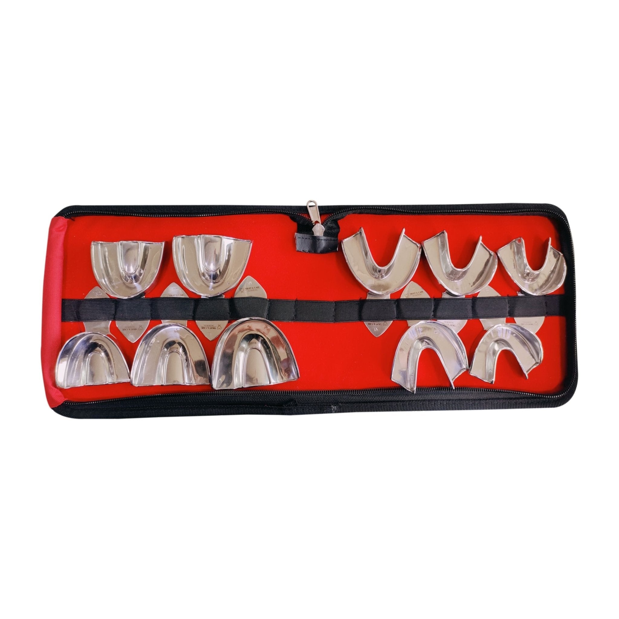 Trust & Care Dentulous Non - Perforated Impression Trays - Global Surgicals