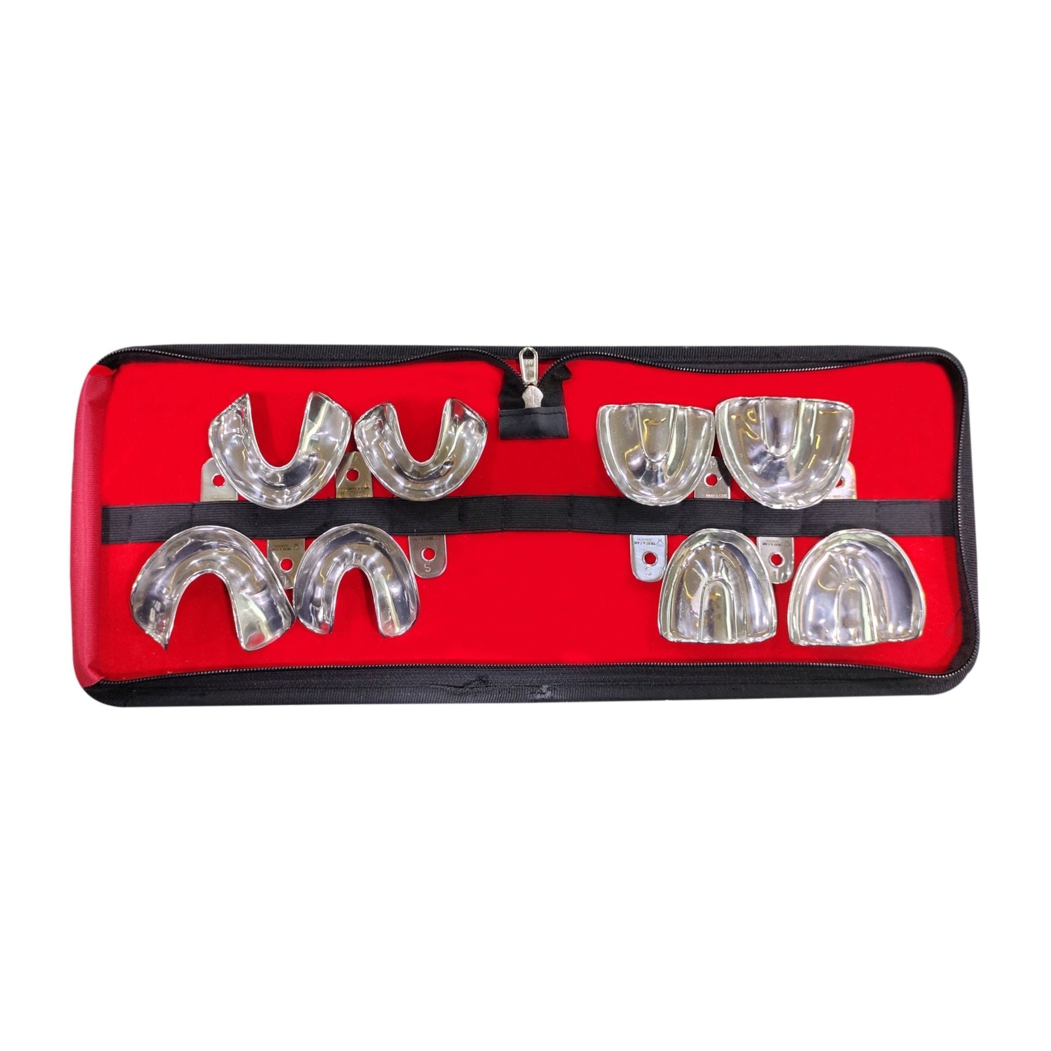 Trust & Care E - Dentulous Non - Perforated Impression Trays - Global Surgicals