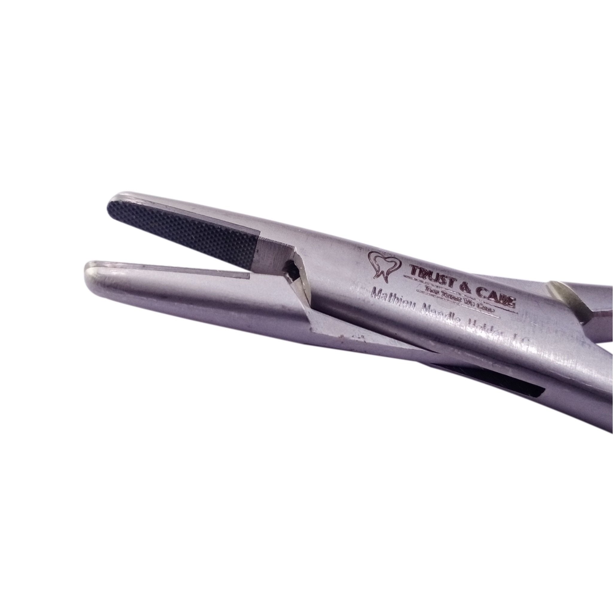 Trust & Care Mathieu 14 Cm Tc Needle Holder - Global Surgicals