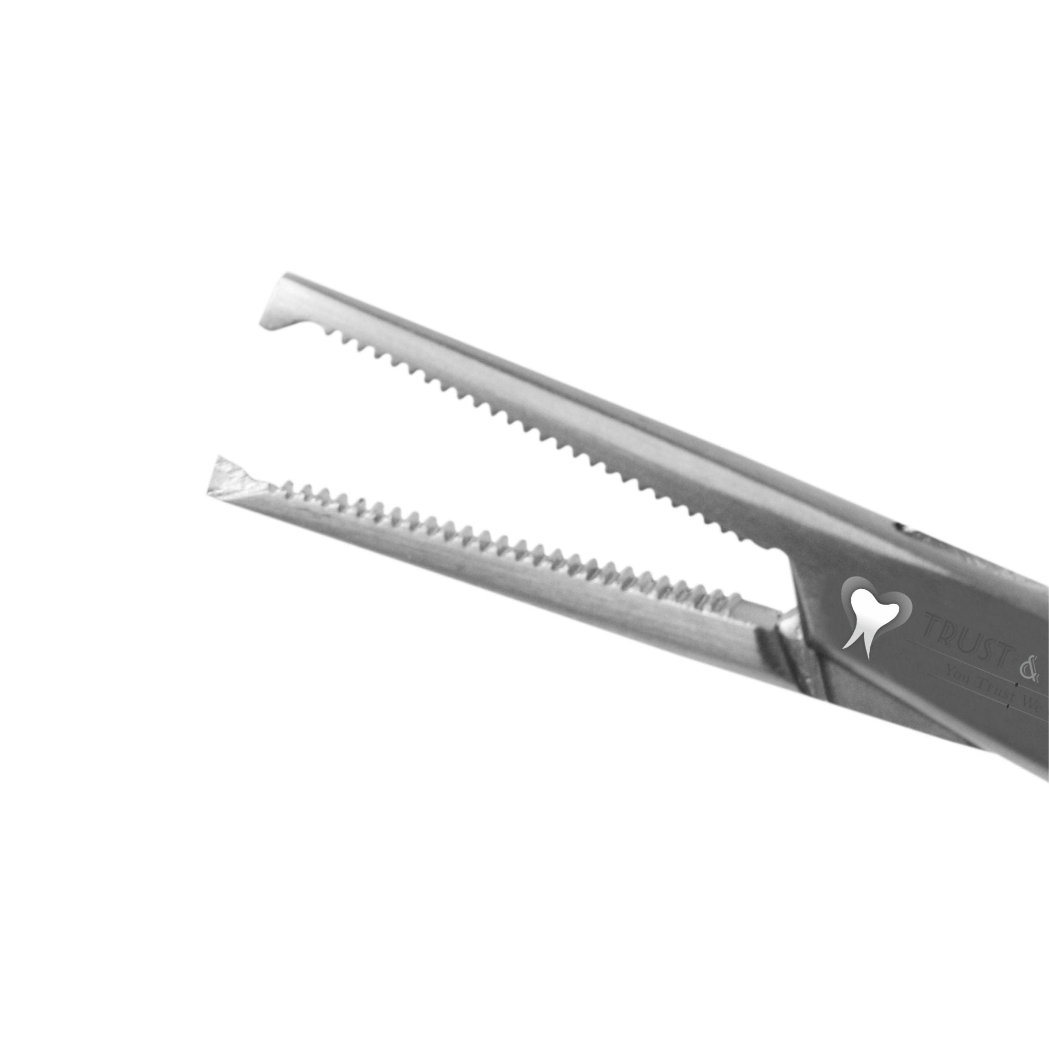 Trust & Care Mosquito With Tooth 1X2 Artery/Hemostats 12 Cm Forcep - Global Surgicals