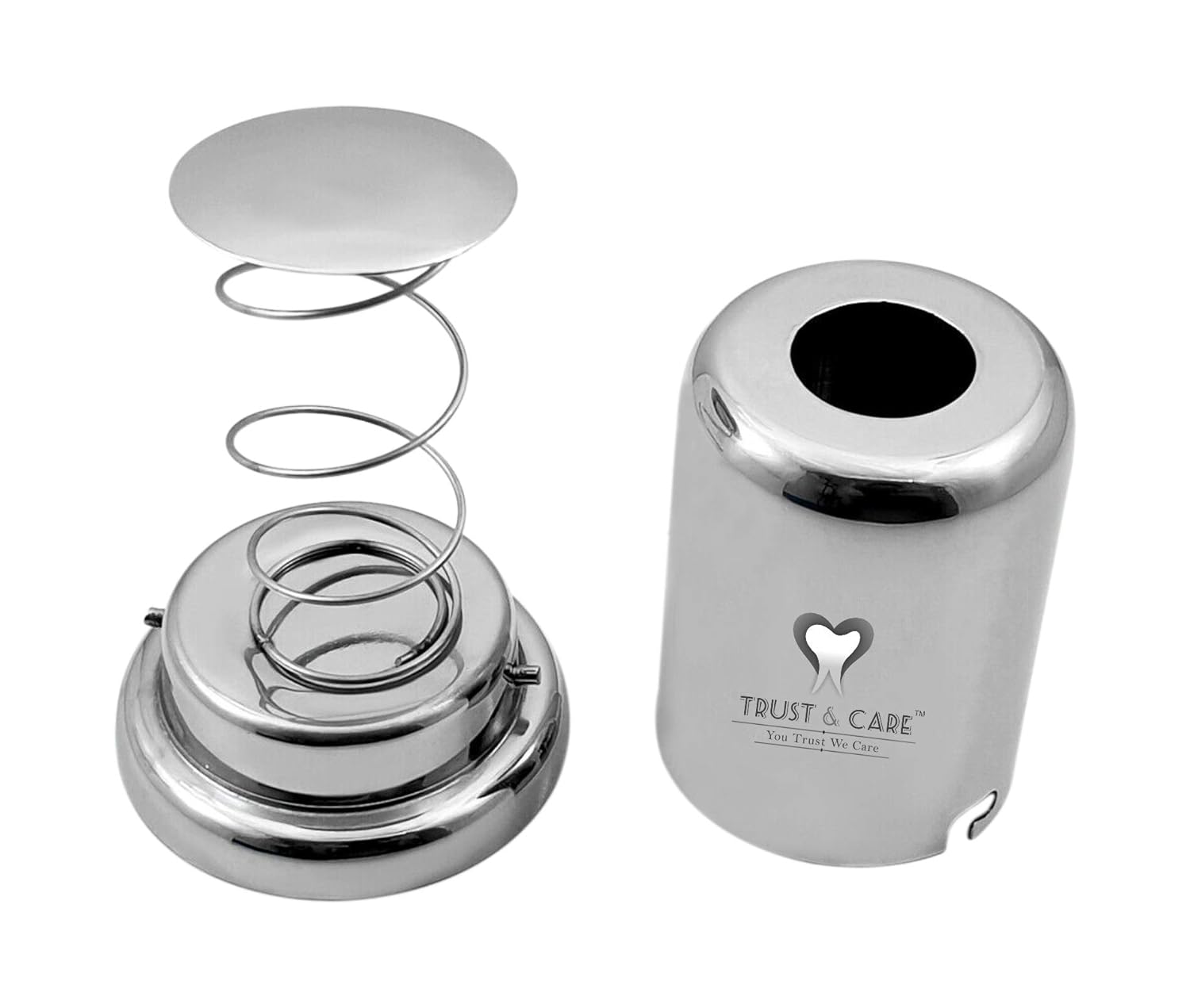 Trust & Care Stainless Steel Cotton Holder - Global Surgicals