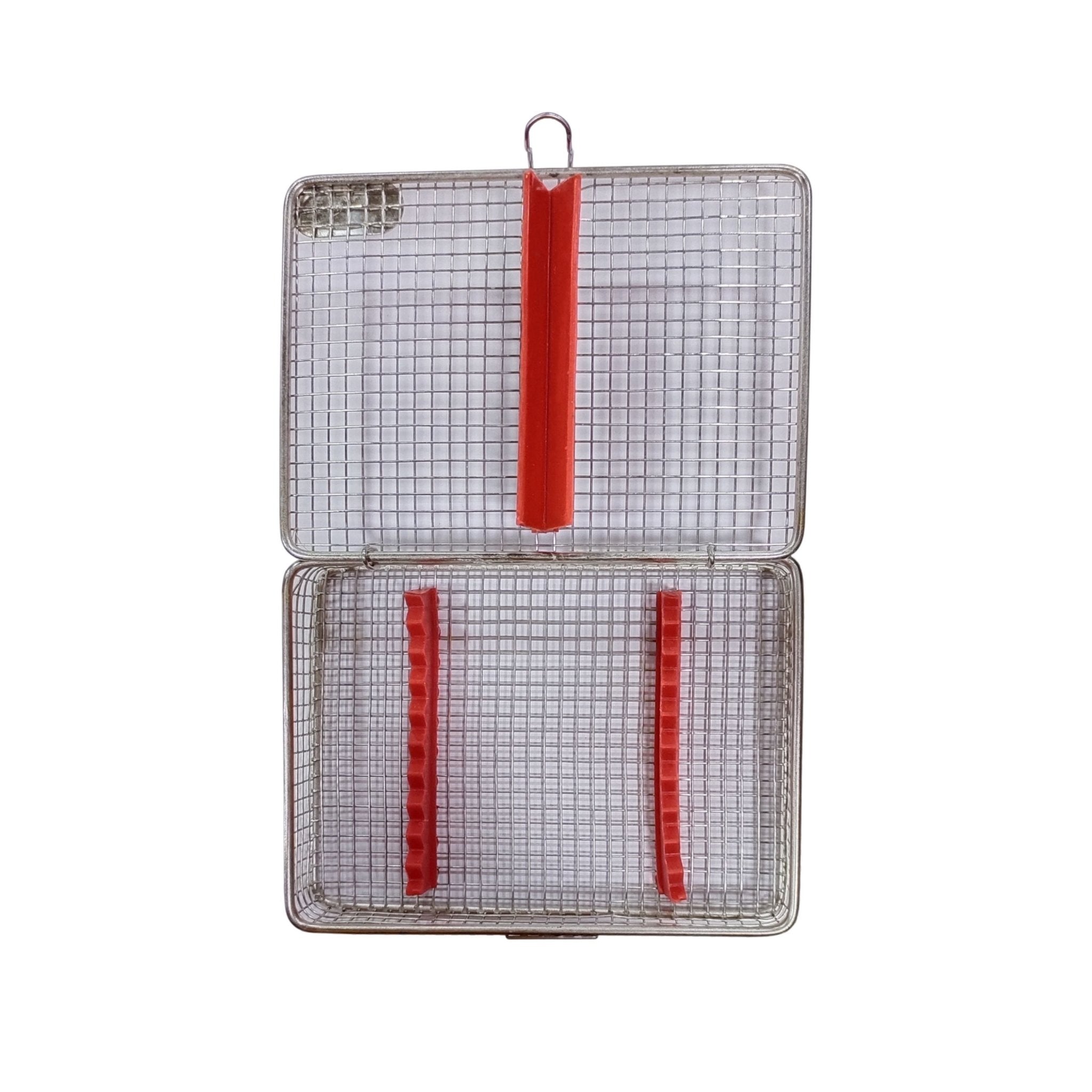 Trust & Care Stainless Steel Sterilization Mesh Cassette For 10 Instrument - Global Surgicals