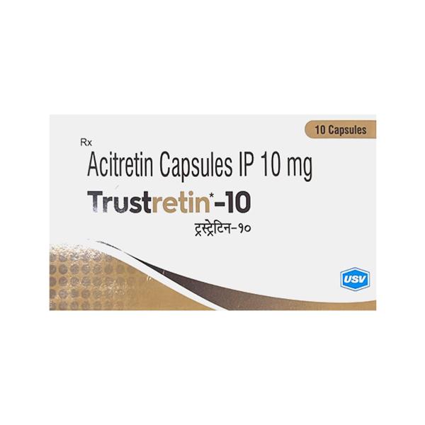TRUSTRETIN 10 Capsule 10's - Global Surgicals