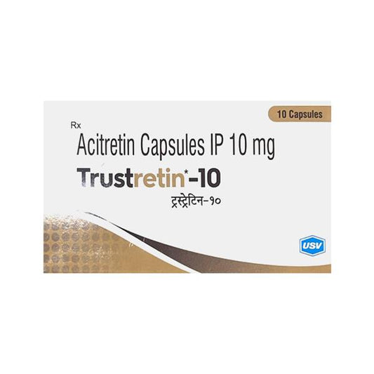 TRUSTRETIN 10 Capsule 10's - Global Surgicals