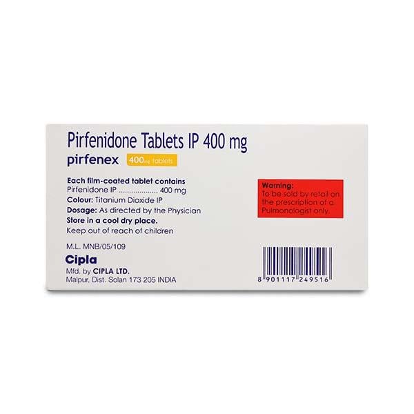 PIRFENEX 400mg Tablet 15's