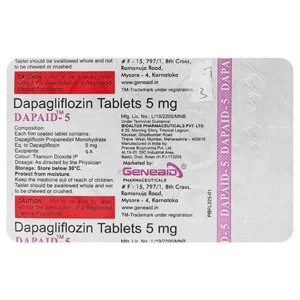 DAPAID 5 Tablet 15's