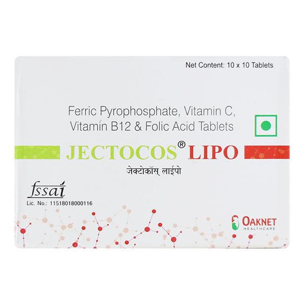 JECTOCOS LIPO Tablet 10's