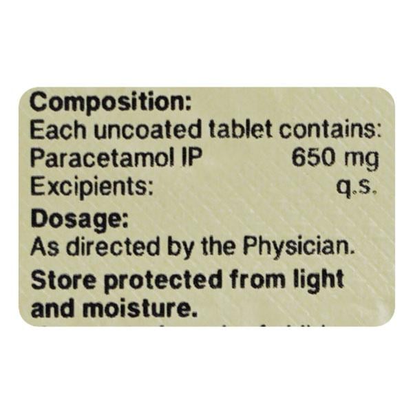 ULTRAMOL RF 650 Tablet 10's