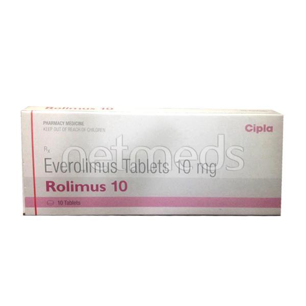 Rolimus 10mg Tablet 10'S