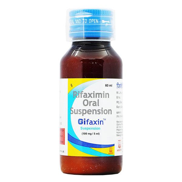 Gifaxin 100mg Suspension 60ml