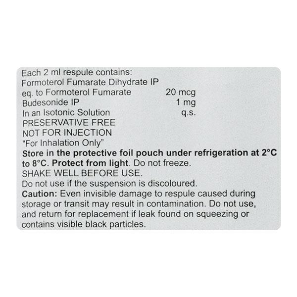 Budamate Neb 1mg Respule 7X2ml