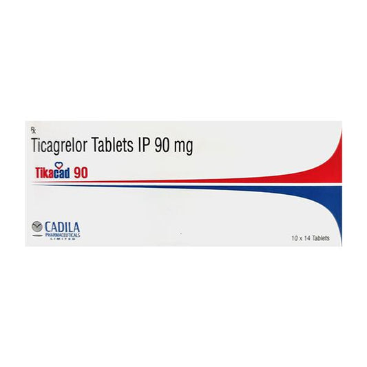 TIKACAD 90 Tablet 14's