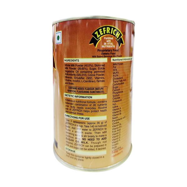 Zefrich Chocolate Flavor Powder 200gm