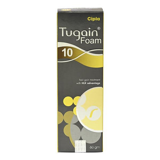 Tugain 10% Foam 60gm - Global Surgicals