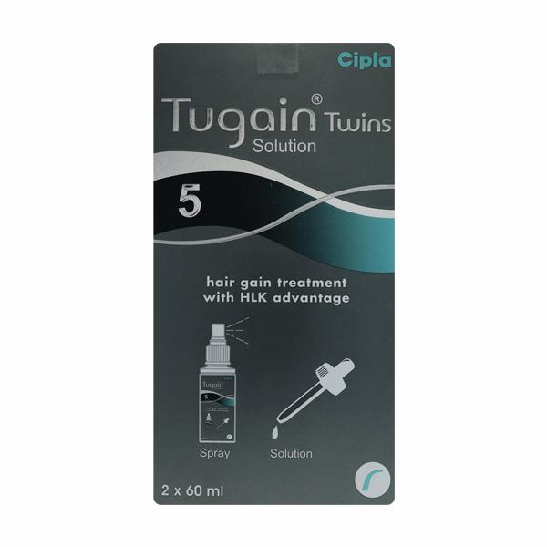 TUGAIN TWINS 5 Solution 2X60ml - Global Surgicals