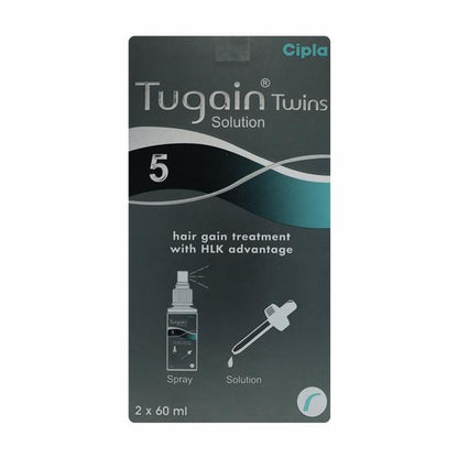 TUGAIN TWINS 5 Solution 2X60ml - Global Surgicals