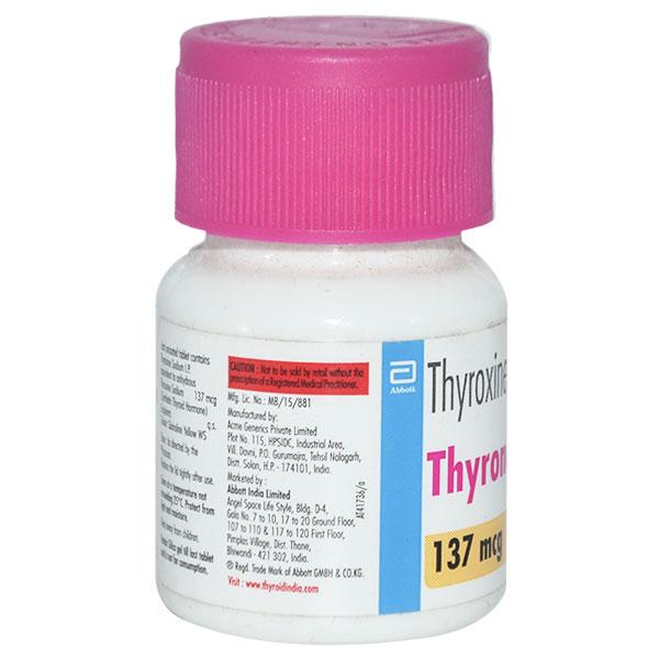 Thyronorm 137Mcg Tablet 120'S