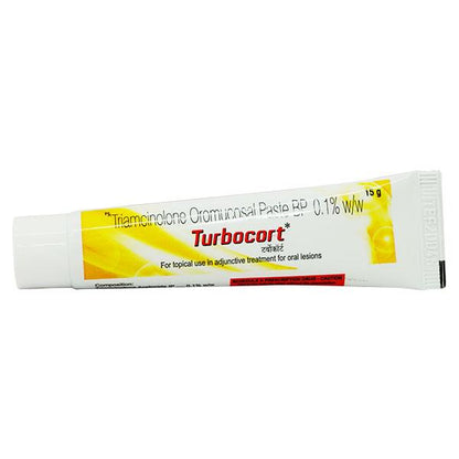TURBOCORT Oral Paste 15gm - Global Surgicals