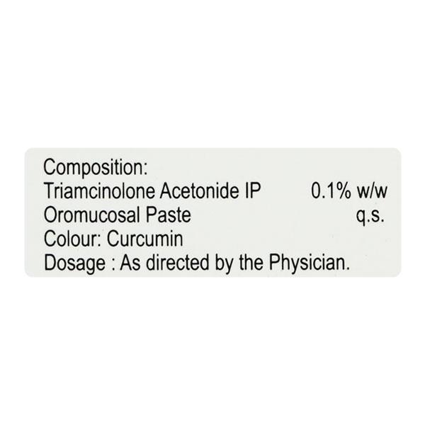 TURBOCORT Oral Paste 15gm - Global Surgicals