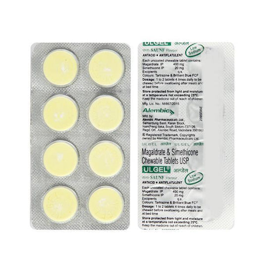 Ulgel Tablet 8'S (N)