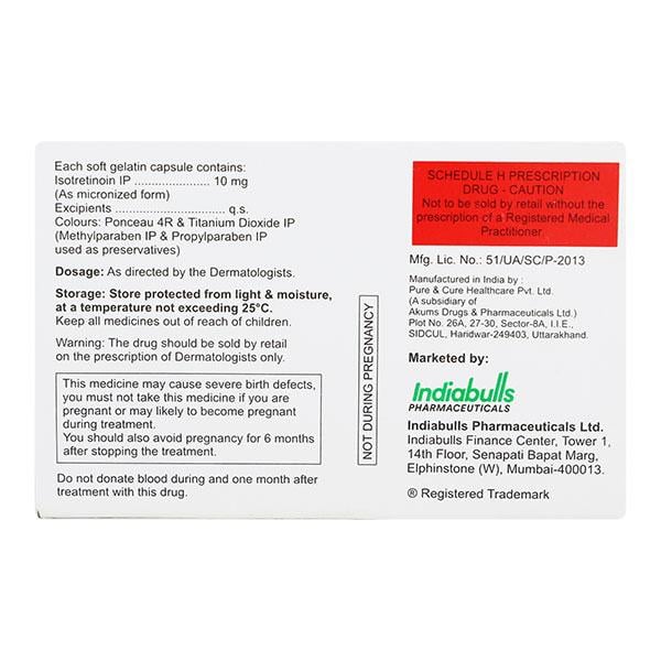 Ibitret 10mg Softgel 10'S
