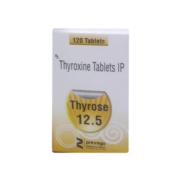 THYROSE 12.5mg Tablet 120's