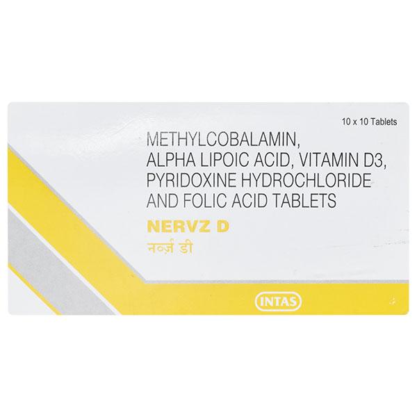 Nervz D Tablet 10'S