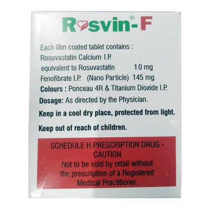 ROSVIN F Tablet 10's