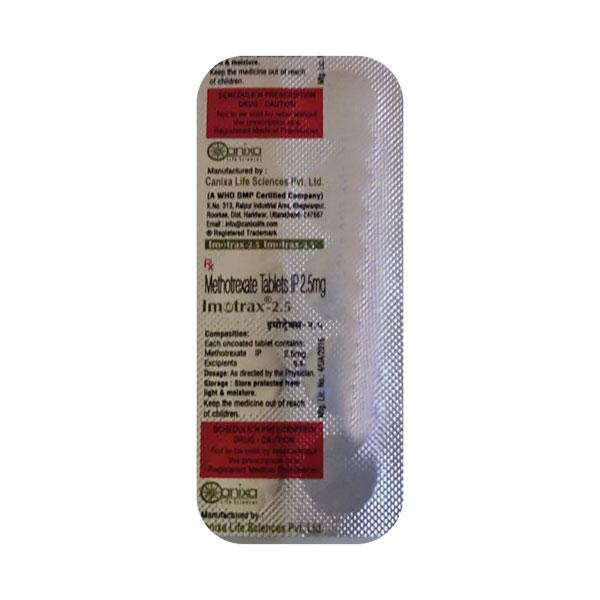 Imotrax 2.5mg Tablet 10'S