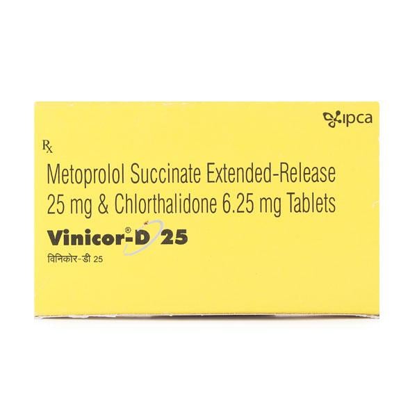 Vinicor D 25mg Tablet 10'S