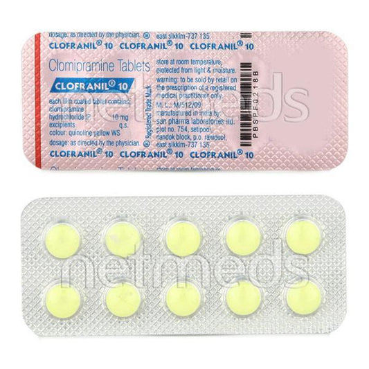 Clofranil 10mg Tablet 10'S