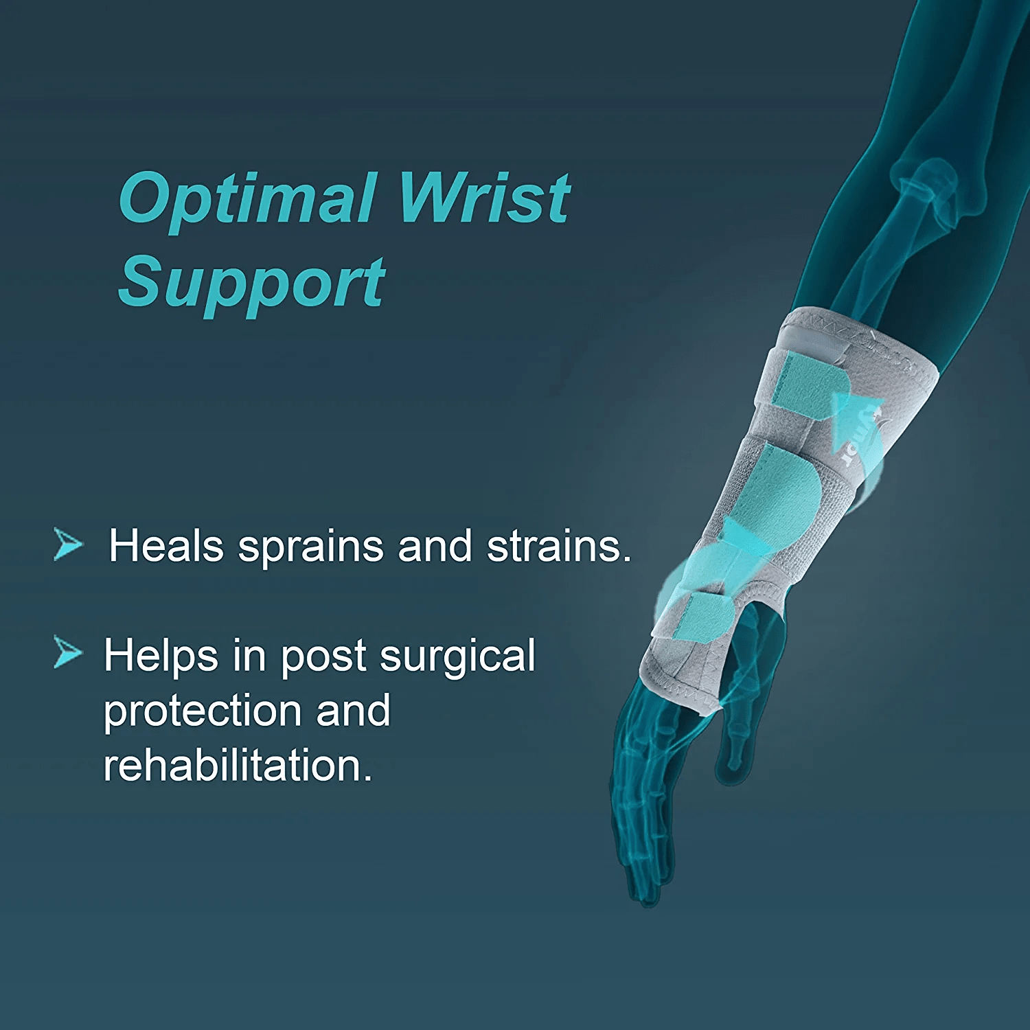 Tynor Ambidextrous Wrist Splint - Global Surgicals