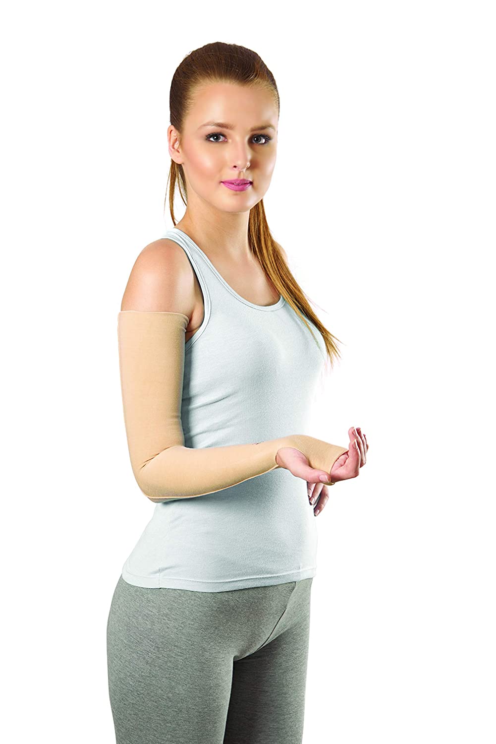 Tynor Arm Sleeves Mitten Compression Garments - Global Surgicals