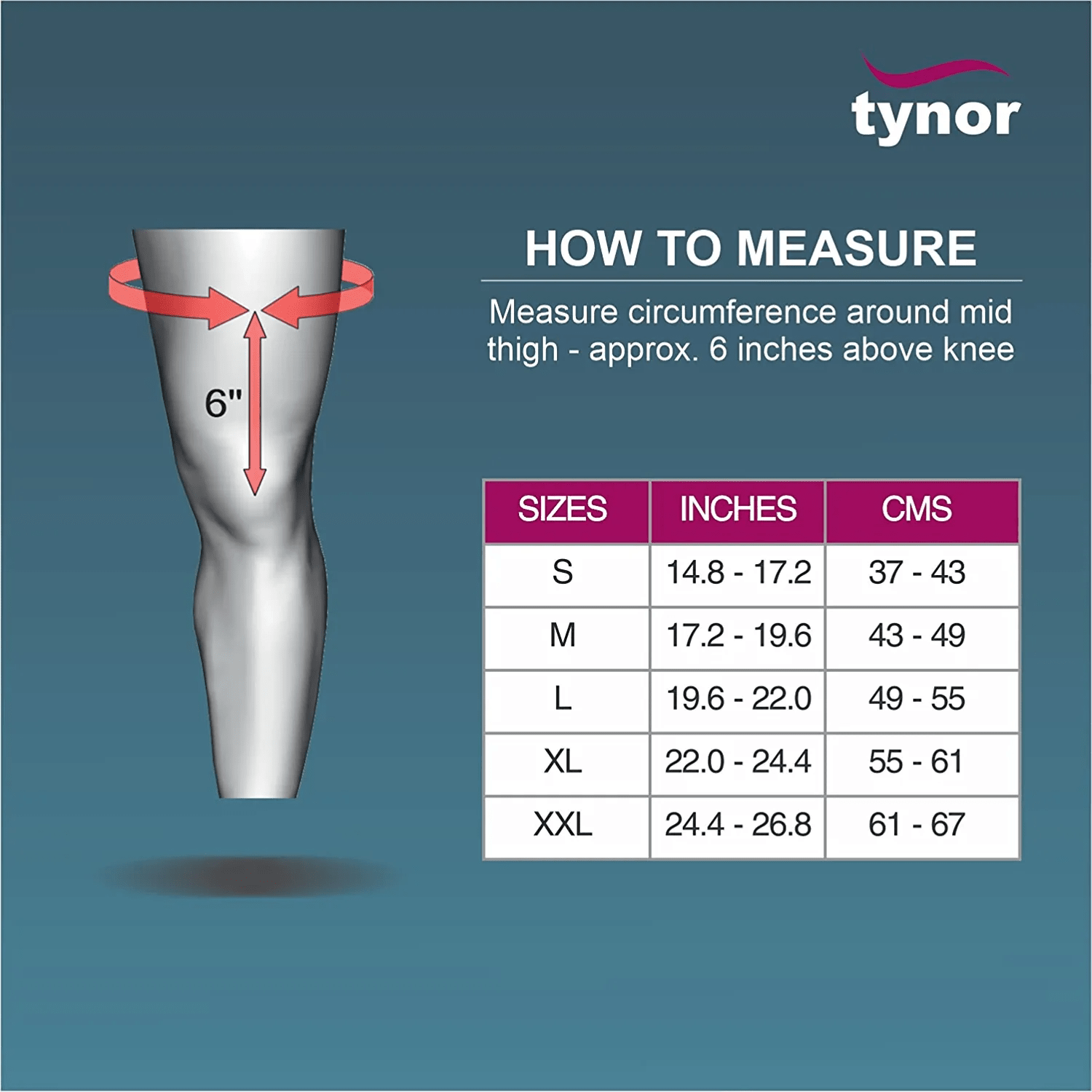 Tynor Knee Cap With Patellar Ring - Global Surgicals