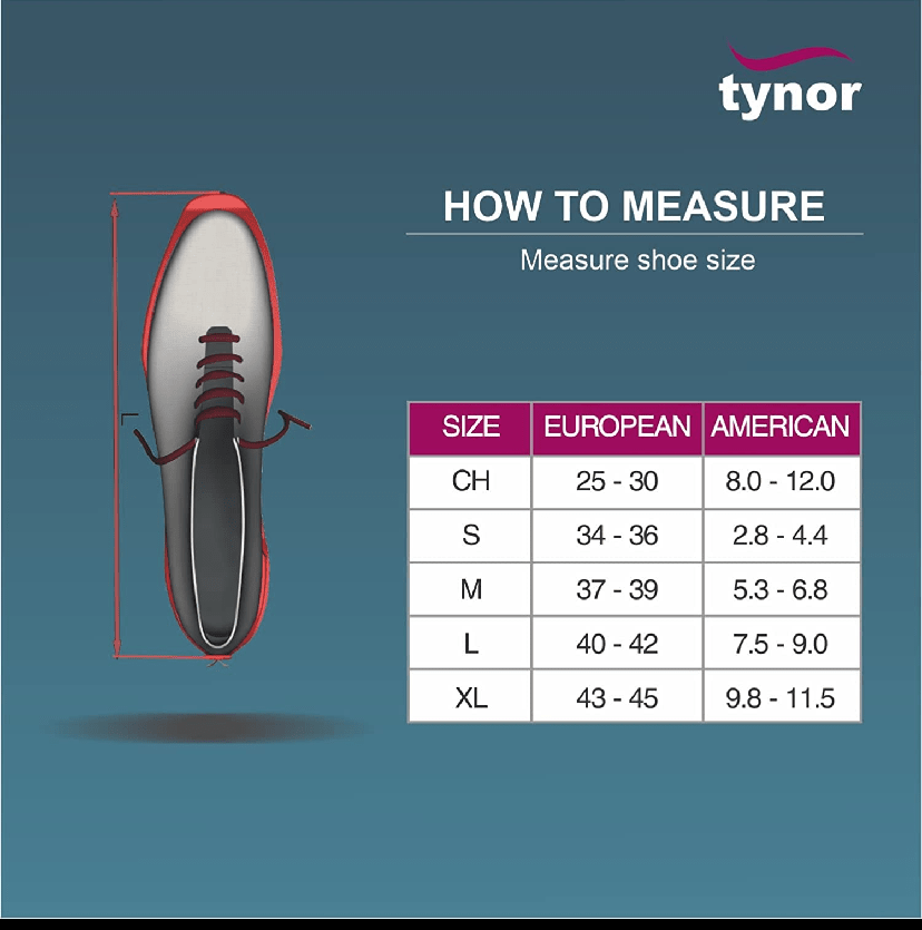 Tynor Liner Foot Drop Splint - Global Surgicals