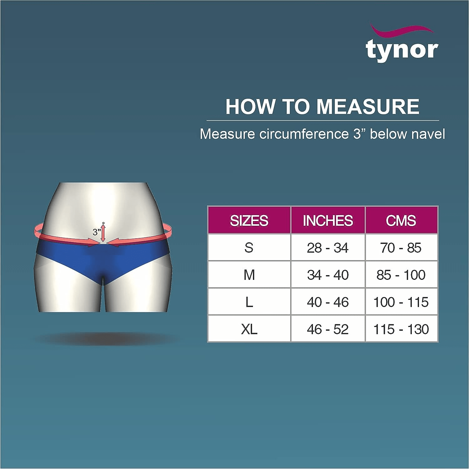 Tynor Regular Hernia Belt - Global Surgicals