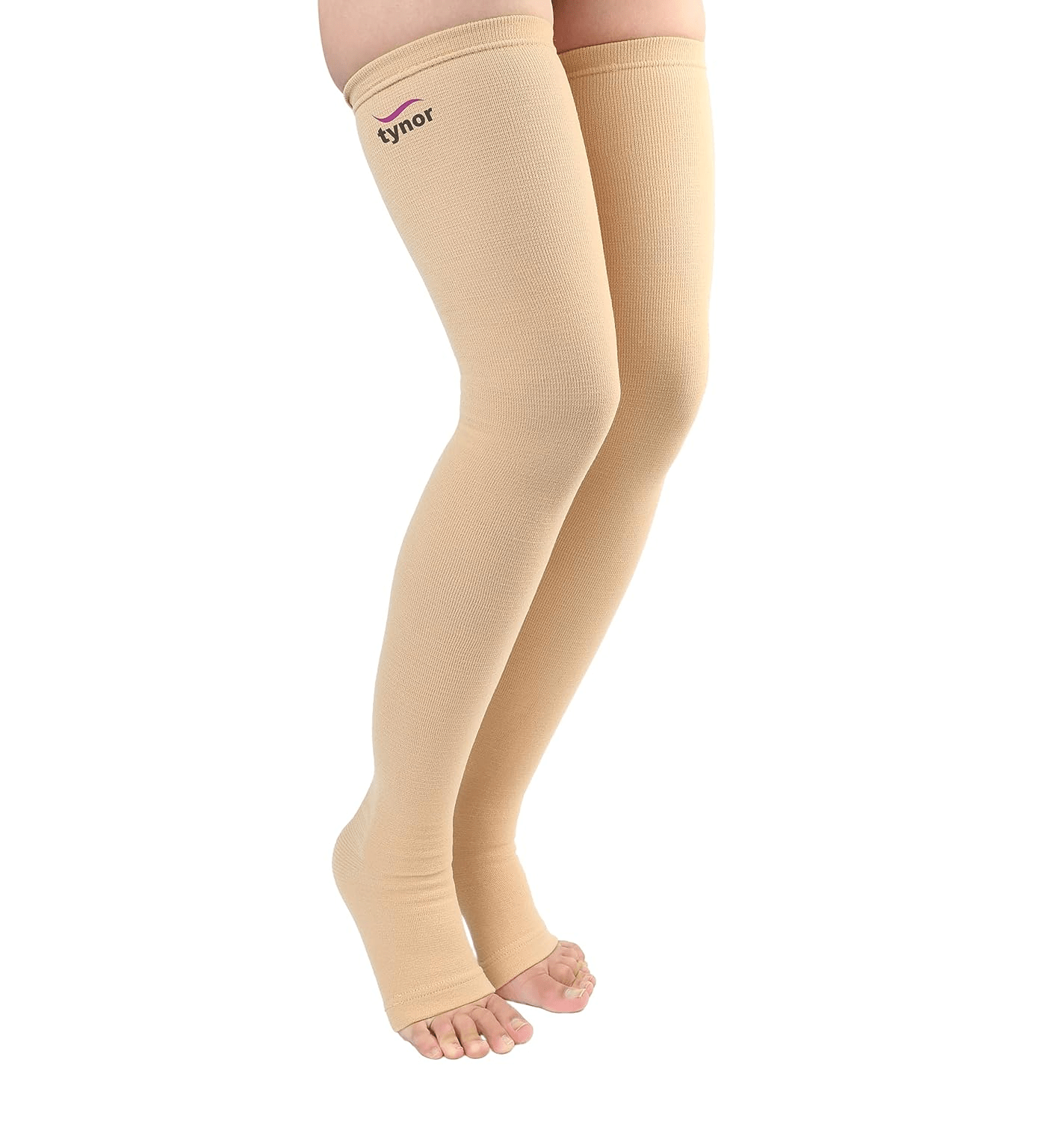 Tynor Thigh High Medical Compression Stockings - Global Surgicals
