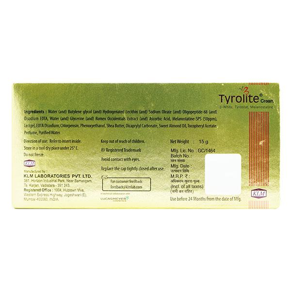 TYROLITE Cream 15gm - Global Surgicals