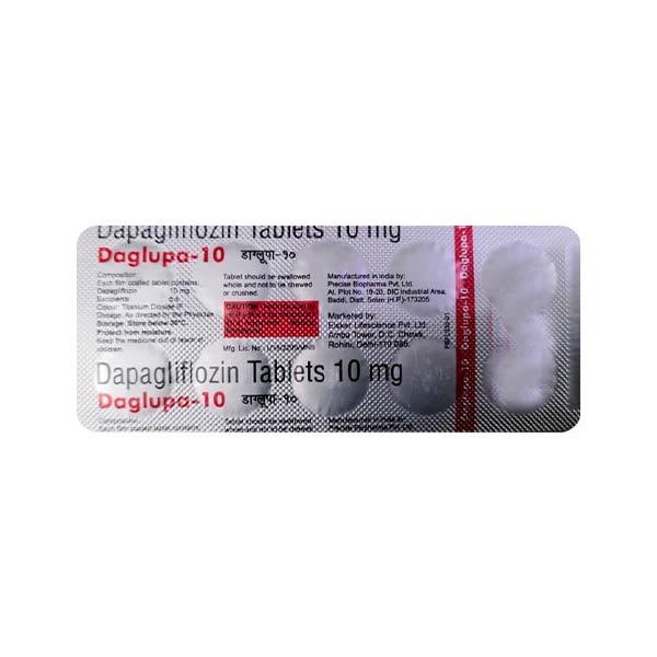 DAGLUPA 10 Tablet 10's