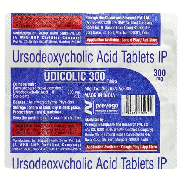 UDICOLIC 300mg Tablet 10's