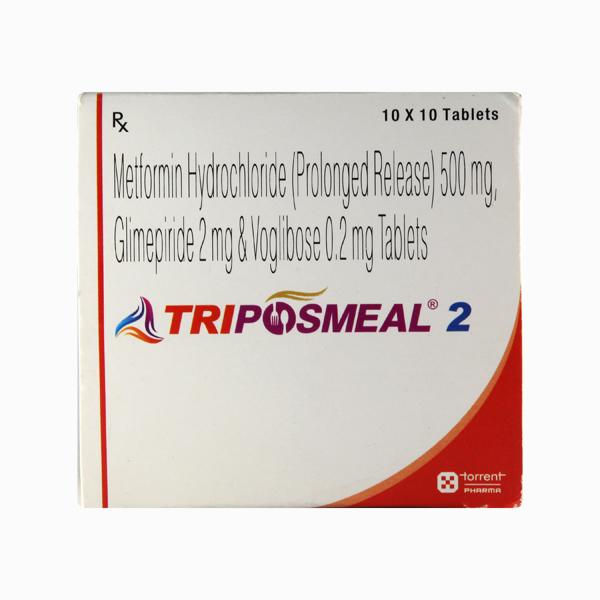 Triposmeal 2mg Tablet 10'S