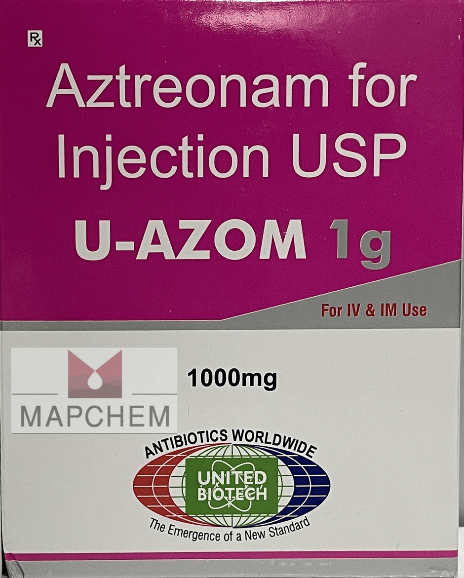 U Azom 1gm Injection - Global Surgicals