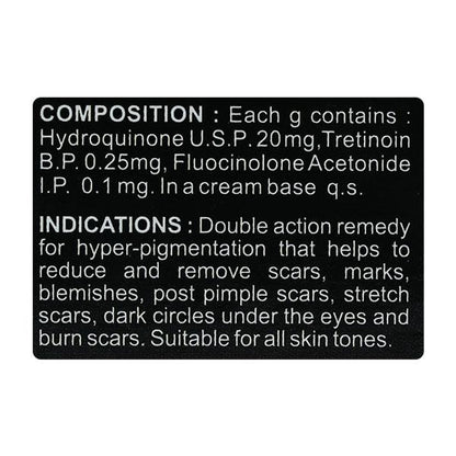 U B Fair For Men Cream 30gm - Global Surgicals