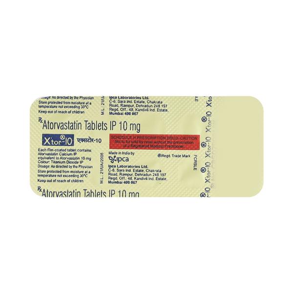 Xtor 10mg Tablet 10'S