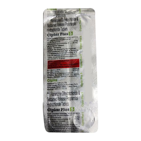 CIPLAR PLUS 5 Tablet 10's