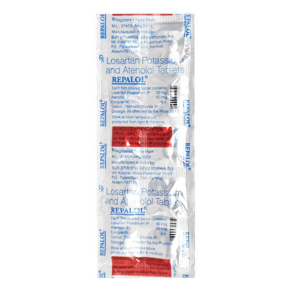 Repalol Tablet 10'S